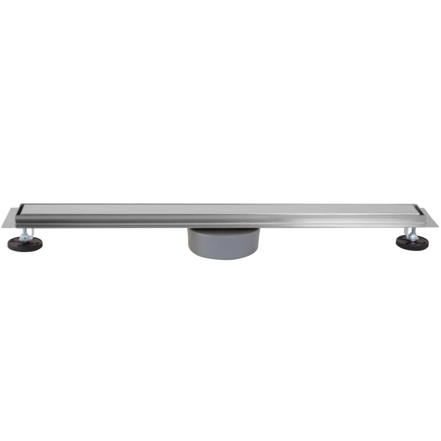 REA-G5810 - Caniveau d'évacuation NEOX PRO 90 cm, finition nickel