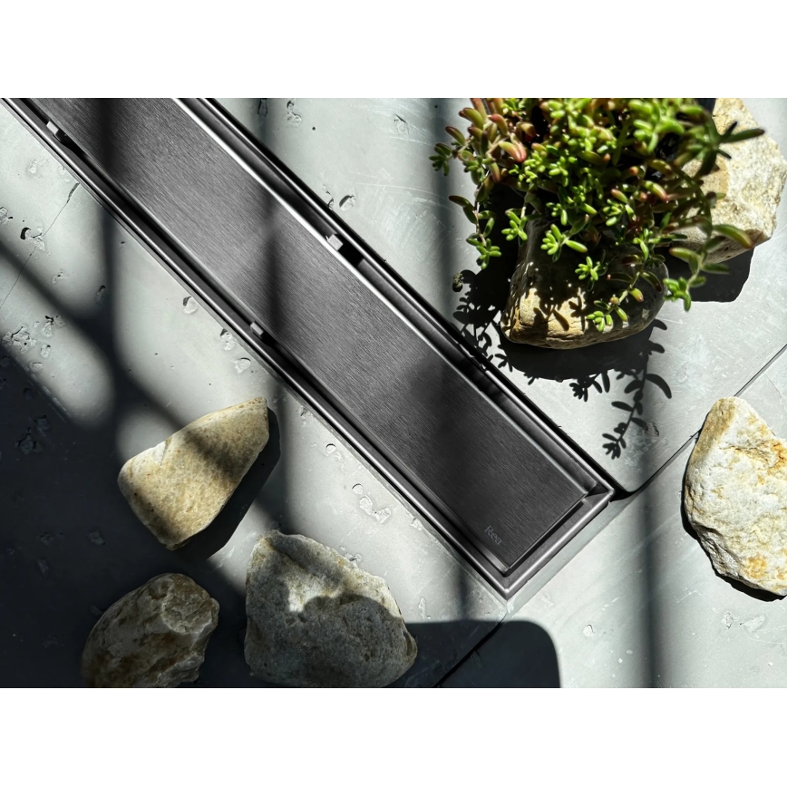 REA-G5810 - Duschrinne NEOX PRO 90 cm Nickel