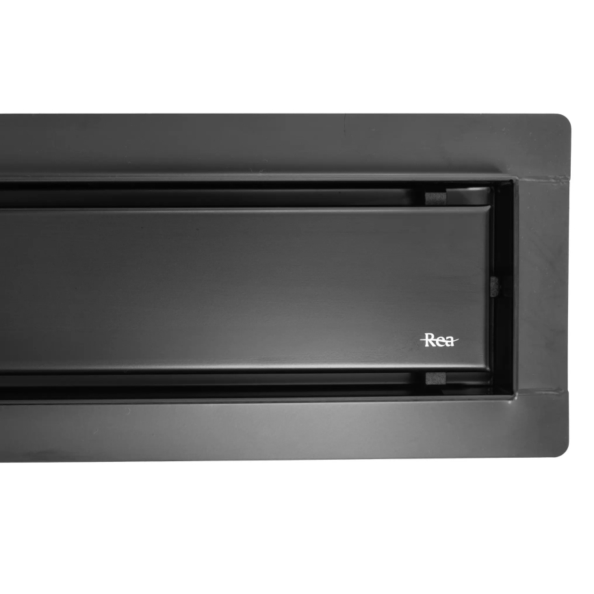 REA-G6600 - Caniveau d'évacuation PURE NEOX 50 cm noir mat