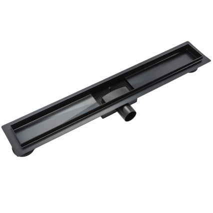 REA-G6600 - Caniveau d'évacuation PURE NEOX 50 cm noir mat