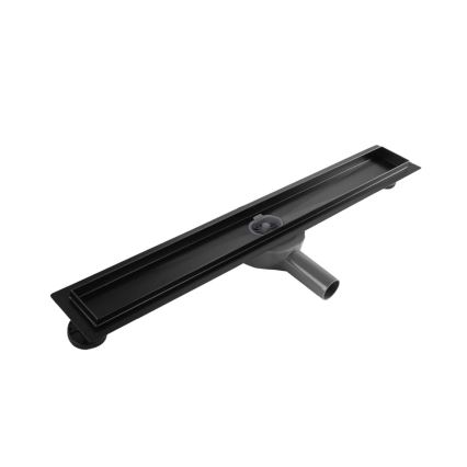 REA-G7803 - Canalina di scarico NEOX PRO 80 cm in acciaio inox/nero