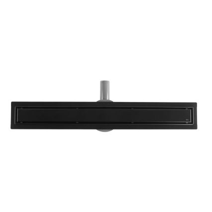 REA-G7803 - Canalina di scarico NEOX PRO 80 cm in acciaio inox/nero