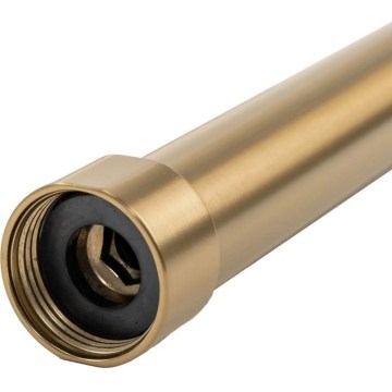 REA-K0891-Barre d'extension pour ensemble douche/baignoire 51,5 cm fini doré brossé