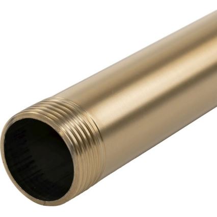 REA-K0891-Barre d'extension pour ensemble douche/baignoire 51,5 cm fini doré brossé