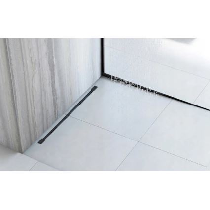 REA-K3218 - Profilo inclinato 140 cm, nero