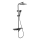 REA-P0636 - Duschset mit Armatur BRAVO matt schwarz