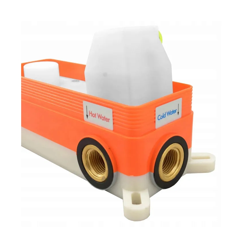 REA-P4110 - Set doccia con miscelatore da incasso LUNGO, finitura oro