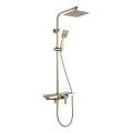 REA-P4121 - Ensemble de douche avec mitigeur BRAVO doré brossé