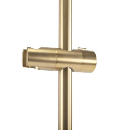 REA-P5981 - Support pour douchette à main 70 cm doré