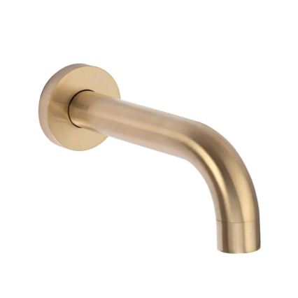 REA-P6609 - Set doccia con miscelatore da incasso LUNGO, oro spazzolato