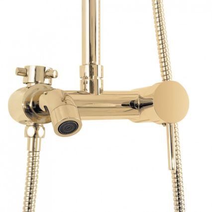 REA-P7006 - Duschset mit Mischbatterie LUIS in Gold