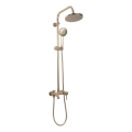 REA-P7051 - Set doccia con miscelatore LUIS, finitura oro spazzolato