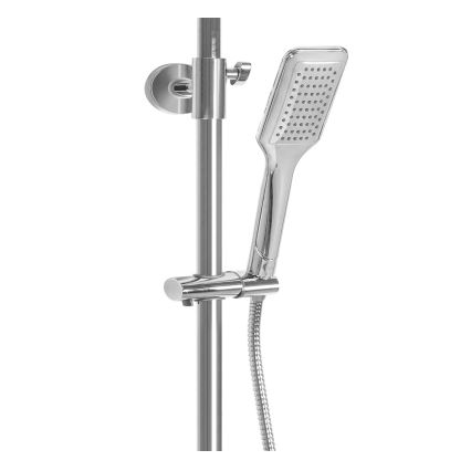 REA-P7100 - Duschset mit Thermostatarmatur TOM, glänzender Chrom