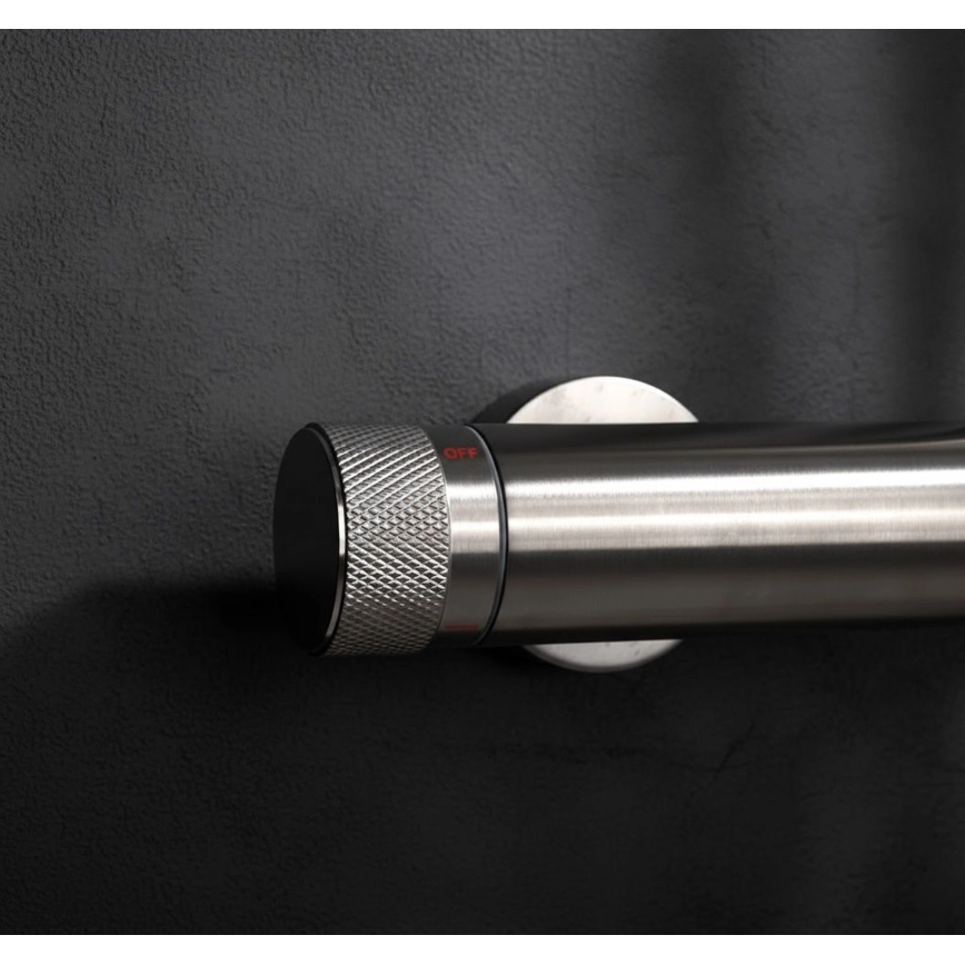 REA-P9498 - Duschset mit RIVO-Armatur in gebürstetem Stahl