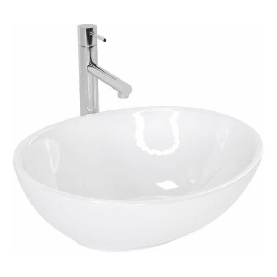 REA-U0133 - Lavabo da appoggio SOFIA 34,5x41 cm ceramica/bianco lucido