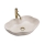 REA-U0617 - Vasque à poser PEARL 38 x 50,5 cm céramique/beige/aspect pierre