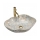 REA-U0620 - Aufsatzwaschbecken PEARL 38x50,5 cm Keramik/grau/beige/Steinoptik