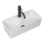 REA-U0699 - Lavabo da appoggio MERY 25x50,5 cm ceramica/bianco lucido