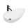 REA-U1500 - Vasque à poser GRETA 42,5x77 cm céramique/blanc brillant