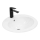 REA-U4122 - Lavabo da incasso DALIA 46x51,5 cm ceramica/bianco lucido