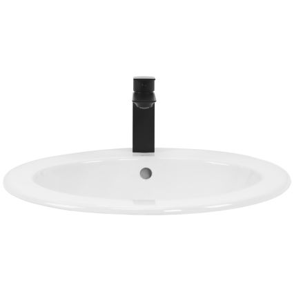 REA-U4122 - Lavabo da incasso DALIA 46x51,5 cm ceramica/bianco lucido