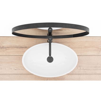 REA-U4603 - Aufsatzwaschbecken PAMELA 33x53 cm Keramik/Hochglanzweiß