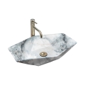REA-U5602 - Lavabo à poser VEGAS 37x57 cm céramique/effet pierre