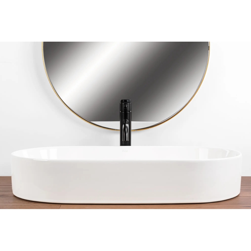 REA-U5801 - Lavabo à poser NADIA 38,5x71 cm céramique/blanc brillant