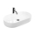 REA-U5801 - Lavabo da appoggio NADIA 38,5x71 cm ceramica/bianco lucido