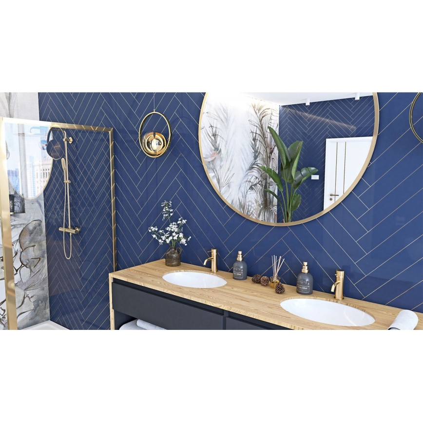REA-U6330 - Lavabo da incasso NEL 39x47,5 cm ceramica/bianco lucido