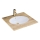 REA-U6330 - Lavabo encastré NEL 39 x 47,5 cm céramique/blanc brillant