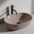REA-U6380 - Lavabo da appoggio LISA 35x49 cm ceramica/marrone lucido