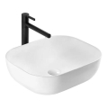 REA-U6521 - Aufsatzwaschbecken BELINDA 33,5x46,5 cm Keramik/hochglanzweiß