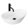 REA-U6801 - Lavabo da appoggio KATE 33,5x55,5 cm ceramica/bianco lucido
