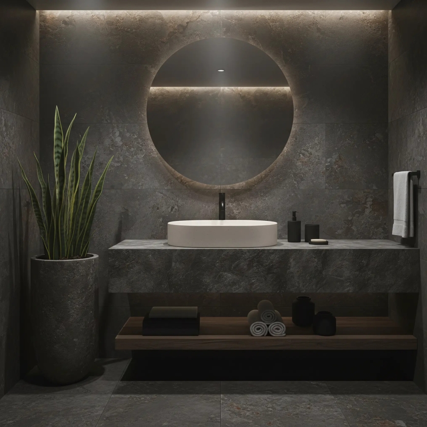 REA-U7341 - Lavabo da appoggio NADIA 38,5x61 cm ceramica/crema