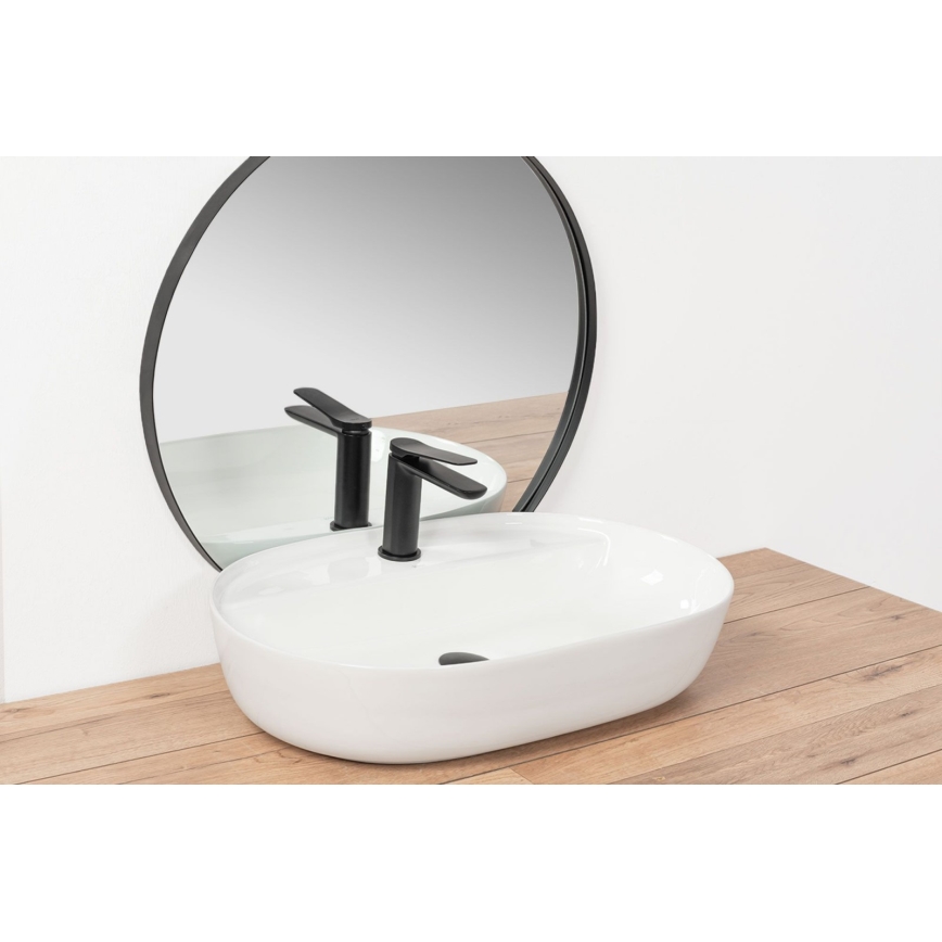 REA-U7900 - Vasque à poser AURA 40,5x60,5 cm céramique/blanc brillant
