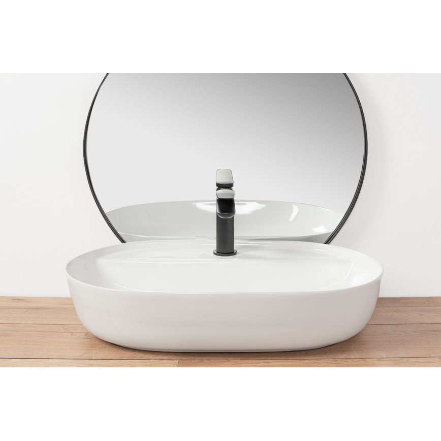 REA-U7900 - Vasque à poser AURA 40,5x60,5 cm céramique/blanc brillant
