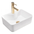 REA-U8196 - Aufsatzwaschbecken KELLY MINI 31x41 cm Keramik/hochglanzweiß
