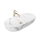 REA-U8403 - Lavabo da appoggio CLEO 41x81 cm, in ceramica con finitura effetto marmo