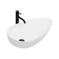 REA-U8537 - Aufsatzwaschbecken GRETA 40x65,5 cm Keramik/hochglänzend weiß