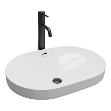 REA-U8700 - Vasque à poser ARLETA 42x61,5 cm céramique/blanc brillant