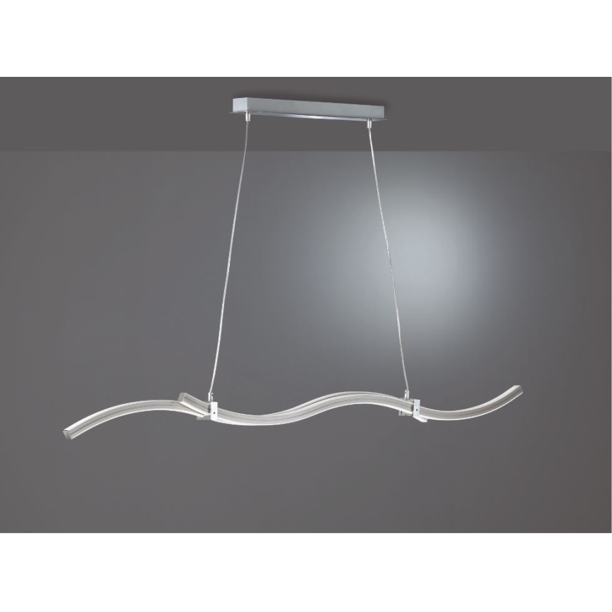 Reality - Lampadario LED a sospensione con filo WAVE LED/16W/230V + LED/9W