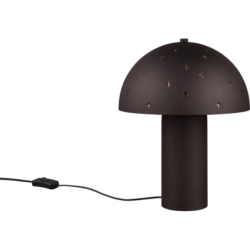 Reality - Lampe de bureau SETA 1xE14/28W/230V noire