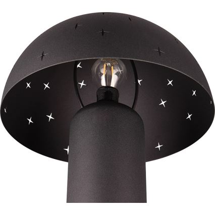 Reality - Lampe de bureau SETA 1xE14/28W/230V noire