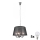 Reality - LED-Kronleuchter an Kette CIMA 5xE14/40W/230V schwarz