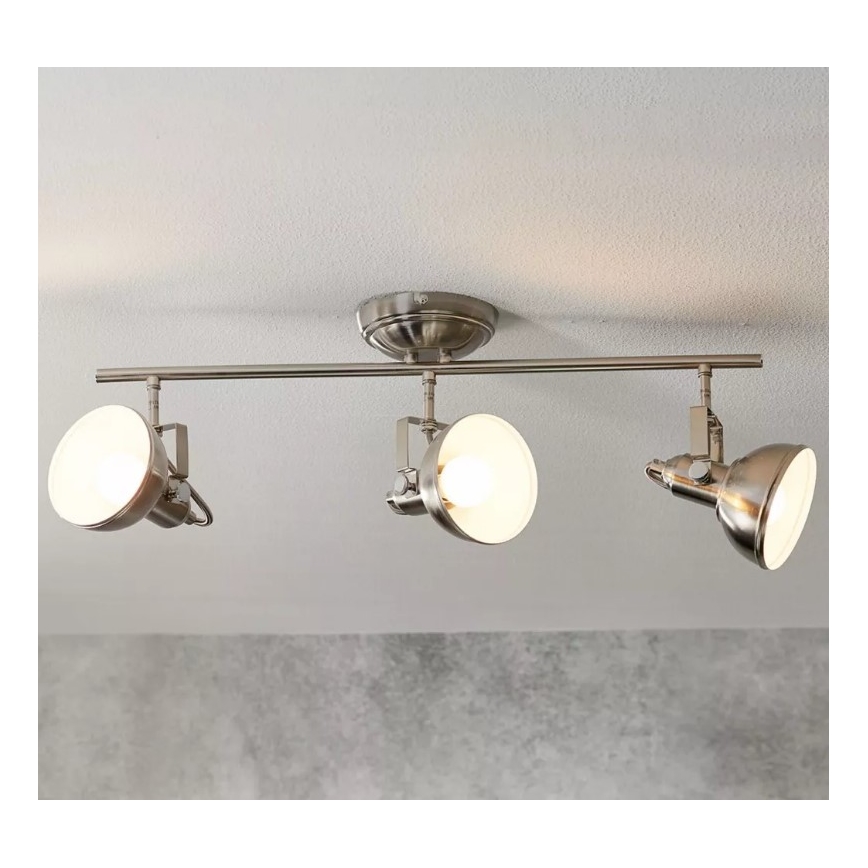 Reality - Spot GINA 3xE14/40W/230V mat chrome
