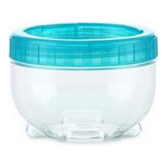 Récipient alimentaire INTERLOCK 0,15 l turquoise/transparent