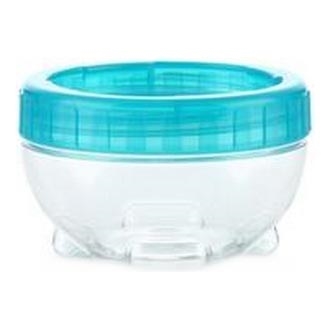 Récipient alimentaire INTERLOCK 0,18 l turquoise/transparent