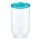 Récipient alimentaire INTERLOCK 0,5 l turquoise/transparent