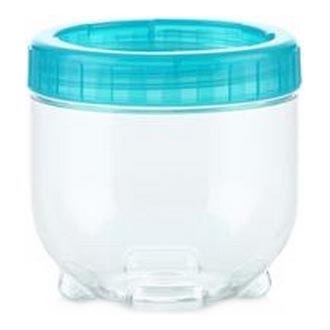Récipient alimentaire INTERLOCK 0,5 l turquoise/transparent